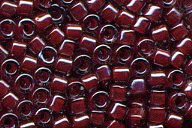 DB-280 Cranberry Lined Crystal Luster - Click Image to Close